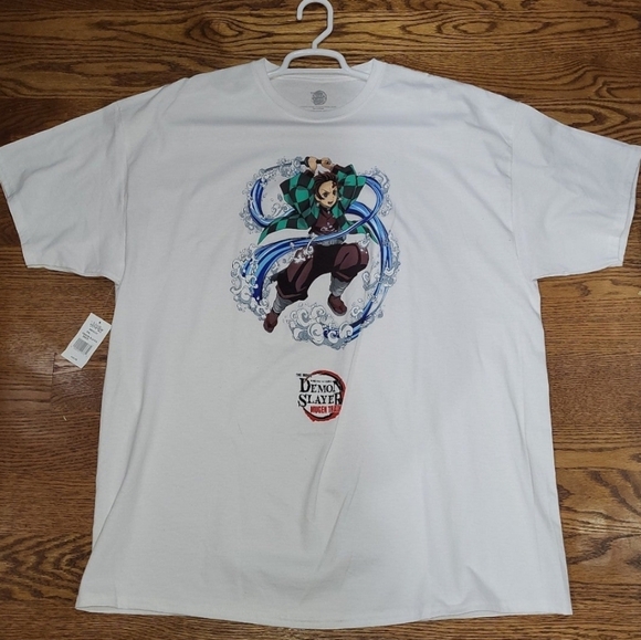 Demon Slayer Kimetsu No Yaiba Mugen Train Tanjiro T shirt XXL - Picture 1 of 2